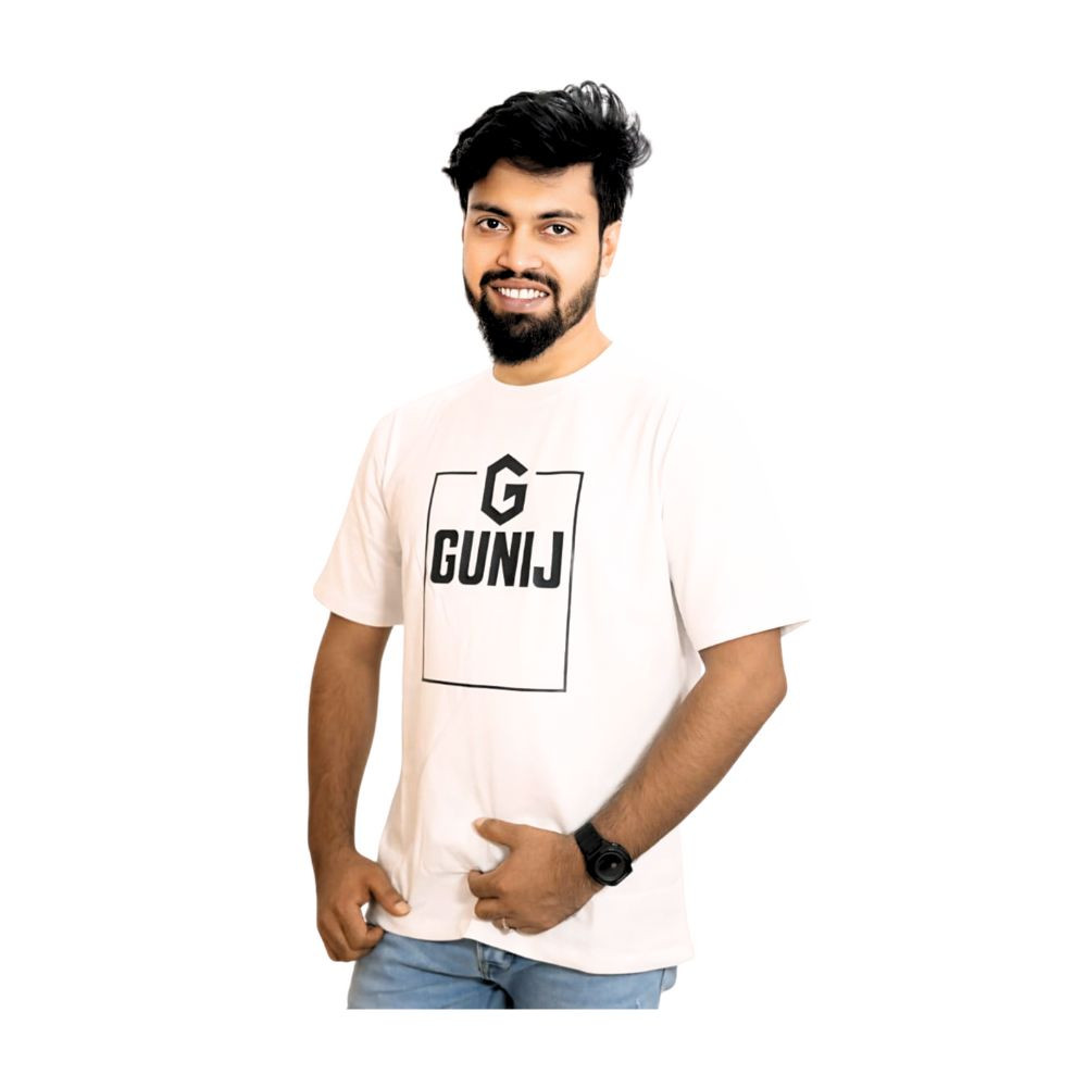 Solid White T-shirt for Men