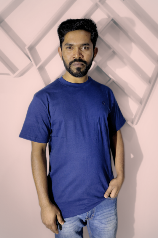 Premium Blue Color T-shirt