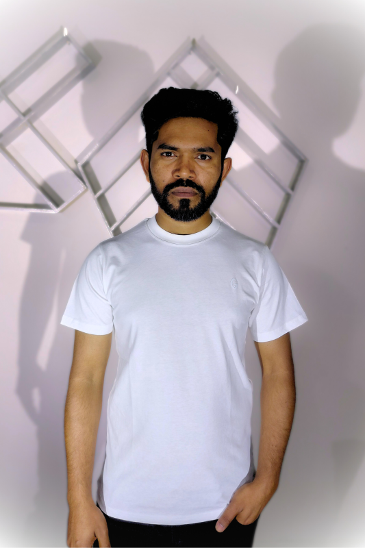 Premium Quality White T-shirt For Men